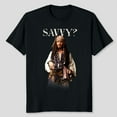 thumbnail image 3 of Pirates of the Caribbean Captain Jack Savvy? T-Shirt, Men's And Women's Graphic Tee 100% Cotton by TBun, Full Sizes S-5XL, 3 of 5