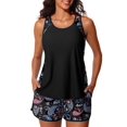 thumbnail image 1 of Traje de baño de dos piezas tipo tankini con control de abdomen, talla 16, 1 of 7