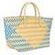 thumbnail image 4 of EeaseMX Bolsas de plástico para mujeres de 1pc para mujeres Bolsas de estilo retro de plástico para la playa de verano, 4 of 7