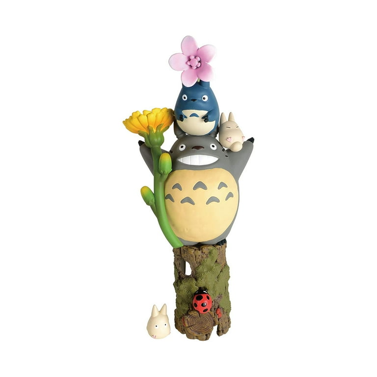 Ensky My Neighbor Totoro Flowers Nosechara Stacking Figure Set