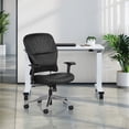 thumbnail image 2 of Black Bonded Leather Managers Chair by Office Star, 2 of 7