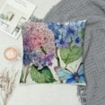 thumbnail image 2 of Awypu Spring Floral Pillow Covers  Pink Purple Hydrangea Flowers Butterfly Decorative Throw Pillow Covers Outdoor Summer Decorations Farmhouse Decor for Sofa Couch Bedroom, 2 of 5