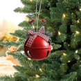 thumbnail image 4 of Campana navideña, paquete de 6 adornos de metal para árboles de Navidad, campana de metal para colgar, 4 of 5