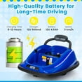 thumbnail image 2 of OLAKIDS Bumper Car for Toddlers, 12V Kids Electric Ride on Toy with Remote Control, Battery Powered Vehicle Racer for Baby, 360 Degree Spin Rotation, Colorful Flashing LED Lights, Music, 2 of 9