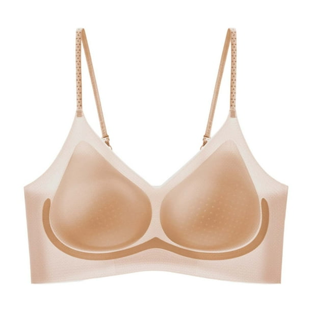 Brasier sin Varillas Mujer Sujetador Push up sin Costuras para Mujer, Cómodo Bralette para Uso Diario y Actividades Al Aire Libre. Extra Grande