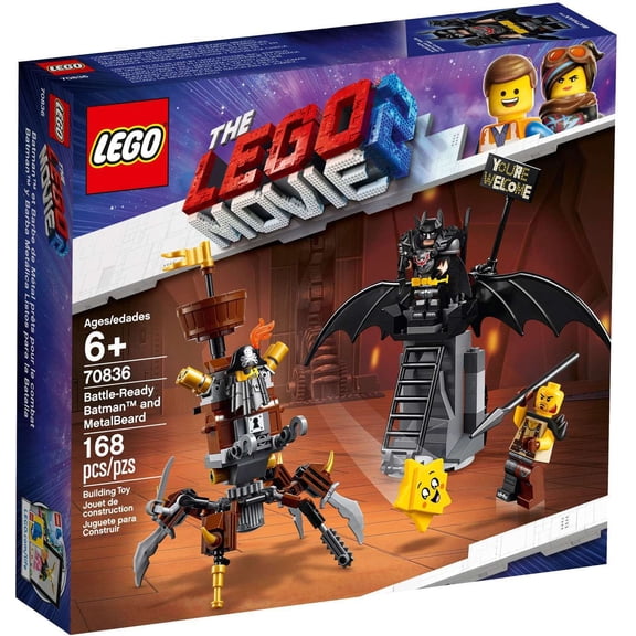 Pre-Owned LEGO The LEGO Movie 2 Battle-Ready Batmanâ¢ and MetalBeard 70836