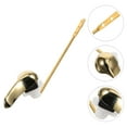 thumbnail image 3 of Miangastore Universal Toilet Tank Flush Handle Lever in Golden Color with Excellent Texture and Wear Resistance for Bathroom Use 4.5 Inches, 3 of 8