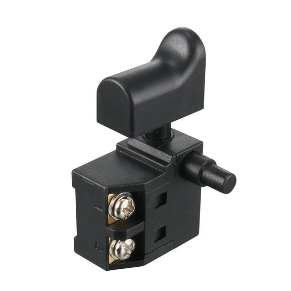 250VAC 6A Repair Part SPST Normally Open Lock on Trigger Switch