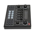 thumbnail image 4 of Computer External Live Sound Card, Professional Audio Mixer Voice Changer With 12 Sound Effects, 7 Ambient Light, Mini Sound DJ Mixer Board For Live Streaming Recording Karaoke, 4 of 8