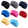 thumbnail image 2 of Cache-oreilles Pratiques Protection Course Ski Pièces d'Hiver Cache-Oreilles Sport Bandeau Couleur Unie pour Extérieur Rouge, 2 of 6