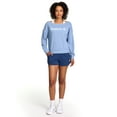 thumbnail image 5 of Reebok Women's Studio Off the Shoulder Sweatshirt, Sizes XS-XXXL, 5 of 5