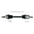 thumbnail image 4 of SurTrack HY-8287 - Front Driver Side CV Axle Shaft, 4 of 4