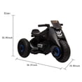 thumbnail image 2 of Enyopro Black 6 V Motorcycle Powered Ride-On with Double Drive Motocross, 2 of 11