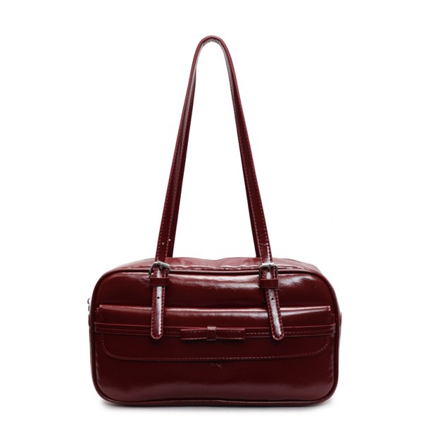Satchel Purse Axila Bag Pu Cuero Con Correa Ajustable para Mujeres Viajes Compras