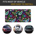 thumbnail image 5 of Kdxio Watercolor Floral Paisley License Plate Car Front License Plate Car Decoration Car Accessories Front Tag Plate Standard Size, 5 of 8