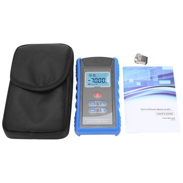 Medidor de potencia óptica TL550A, comprobador portátil de cables de fibra óptica de alta precisión con pantalla LCD, de -70 a +10 dBm.