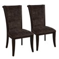 thumbnail image 3 of Chaise d'Appoint en Cuir et Tissu Gris Anthracite, 3 of 4