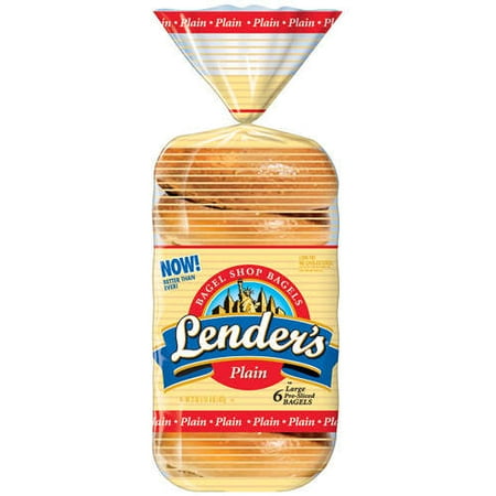 Pinnacle Foods Lenders Bagels, 6 ea