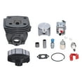 thumbnail image 2 of Chainsaw Carburetor Kit,47mm Cylinder Carburetor Air Cylinder Carburetor Set Chainsaw Accessory Multi-Functional, 2 of 8