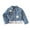 Blue B, variant on Esaierr Baby Kids Denim Jacket Coats for Girls，Infant Long Sleev Jeans Jacket Coats Fringe Hem Buttons Toddler Fall Winter Cowboy Outwear for 12M-6Y