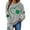 Gray, variant on Lolmot St Patricks Day Shirt Women Fleece Lined Sweatshirt Shamrock Long Sleeve Shirts Lucky Green Clover Pullover Irish Holiday Heart Print Graphic Tops