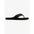 thumbnail image 2 of Quiksilver Men's Monkey Wrench Flip Flop Sandals Brown/Black/Brown - AQYL100048-XCKC  BROWN/BLACK/BROWN, 2 of 4