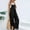 O-317 Black, variant on Mustard Yellow Ladies Casual Bib Pants Trousers Pants Rompers for Juniors Faux Linen Straight Leg Plain Long Leg Fall Summer Bib Pants 2025 Clothes Country Concert XL