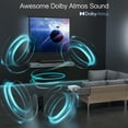 thumbnail image 6 of TOPVISION 2.1Ch Dolby Atmos Soundbar with Subwoofer, 150W Sound Bar for TV with Bluetooth 5.3, Home Theater Surround System for TV/Projector/PC, HDMI eARC, Optical, AUX & USB, 6 of 10