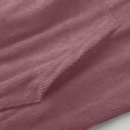 thumbnail image 6 of CQONEPT Womens Corduroy Hoodies Fleece Lined Fleece Lined Casual Sweatshirts Warm Winter Outfit with Pockets Pink 3XL, 6 of 6