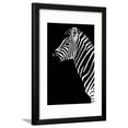 thumbnail image 1 of Safari Profile Collection  Zebra Black Edition III Framed Print Wall Art by Philippe Hugonnard Sold by Art.Com, 1 of 5
