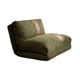thumbnail image 5 of Sofá cama plegable, sofá cama perezoso, silla para dormir individual creativa, colchón de suelo para adultos, habitación de invitados, dormitorio, viaje, Camping Verde y marrón, 5 of 9
