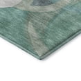 thumbnail image 3 of Addison Rugs Mayfield Premium Machine Washable Transitional Geometric Teal Rectangle Rug, 10' x 14', 3 of 6