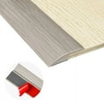 Mlless Floor Transition Strip 2" Wide for Laminate and Vinyl Flooring