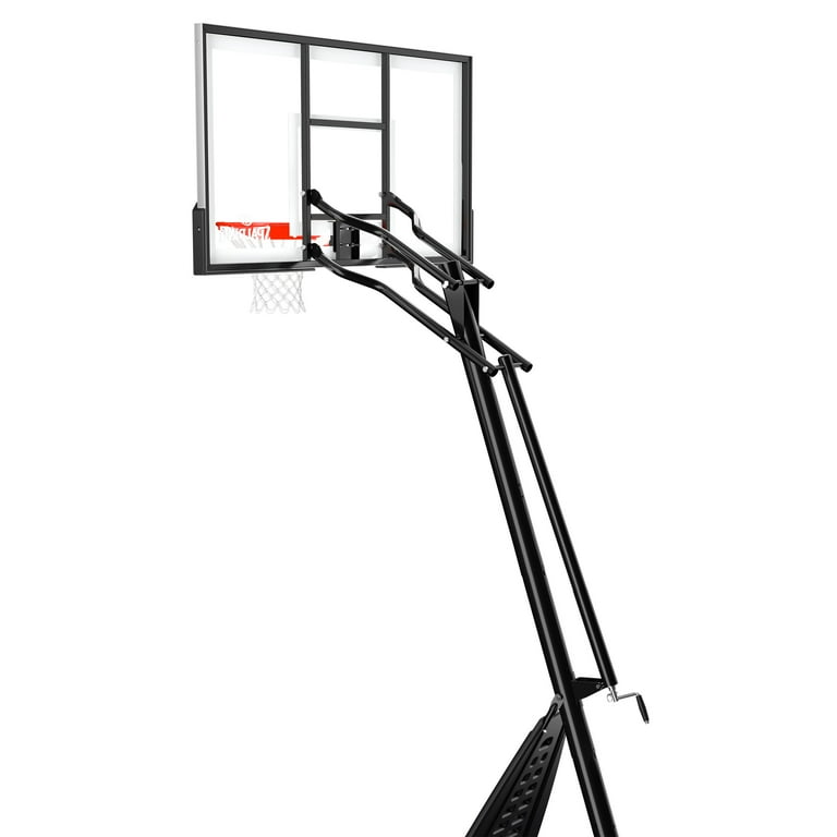 Spalding 60 Acrylic Screw Jack Portable Basketball Hoop, 44 OFF