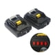 thumbnail image 3 of 18V Battery 2AH 6000mA for MAKITA BL1860 Power Tool Battery BL1850 BL1840 BL1820, 3 of 5