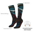 thumbnail image 4 of Honeii Surrealist Goat Print Long Socks,Novelty Design Socks Gift for Men and Women,Crew Socks,Calf Socks, 4 of 6
