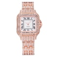 thumbnail image 4 of QUAFTZ/V1172 Montre de Mode pour Homme Horloge Acier Inoxydable Décontractée Habillée Poignet Cristal, 4 of 9