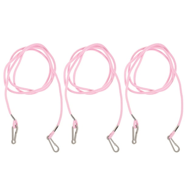 ColoMX Cordón de manopla de invierno para niños, guante antipérdida, soporte para guantes de nailon, correa para el cuello, 3 uds.