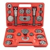 SamyoHome 21PCS Professional Disc Brake Caliper Wind Back Tool Kit, with Red Case