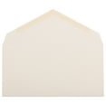 thumbnail image 2 of JAM Paper Monarch Strathmore Invitation Envelopes, 3 7/8 x 7 1/2, Natural White Wove, 50/Pack, 2 of 2
