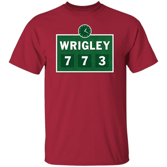 Wrigley Field Outfield Area Code T-Shirt