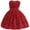 Red, variant on Toddler Girl Dress Baby Elegant Sleeveless Solid Dance Party Evening Tutu Dress Girl Dresses Green 18-24 Months