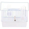 thumbnail image 2 of Set of Metal Bird Carrier Bird Travel Cage Portable Bird Cage Handle Parrot Cage Bird Carrying Cage, 2 of 6