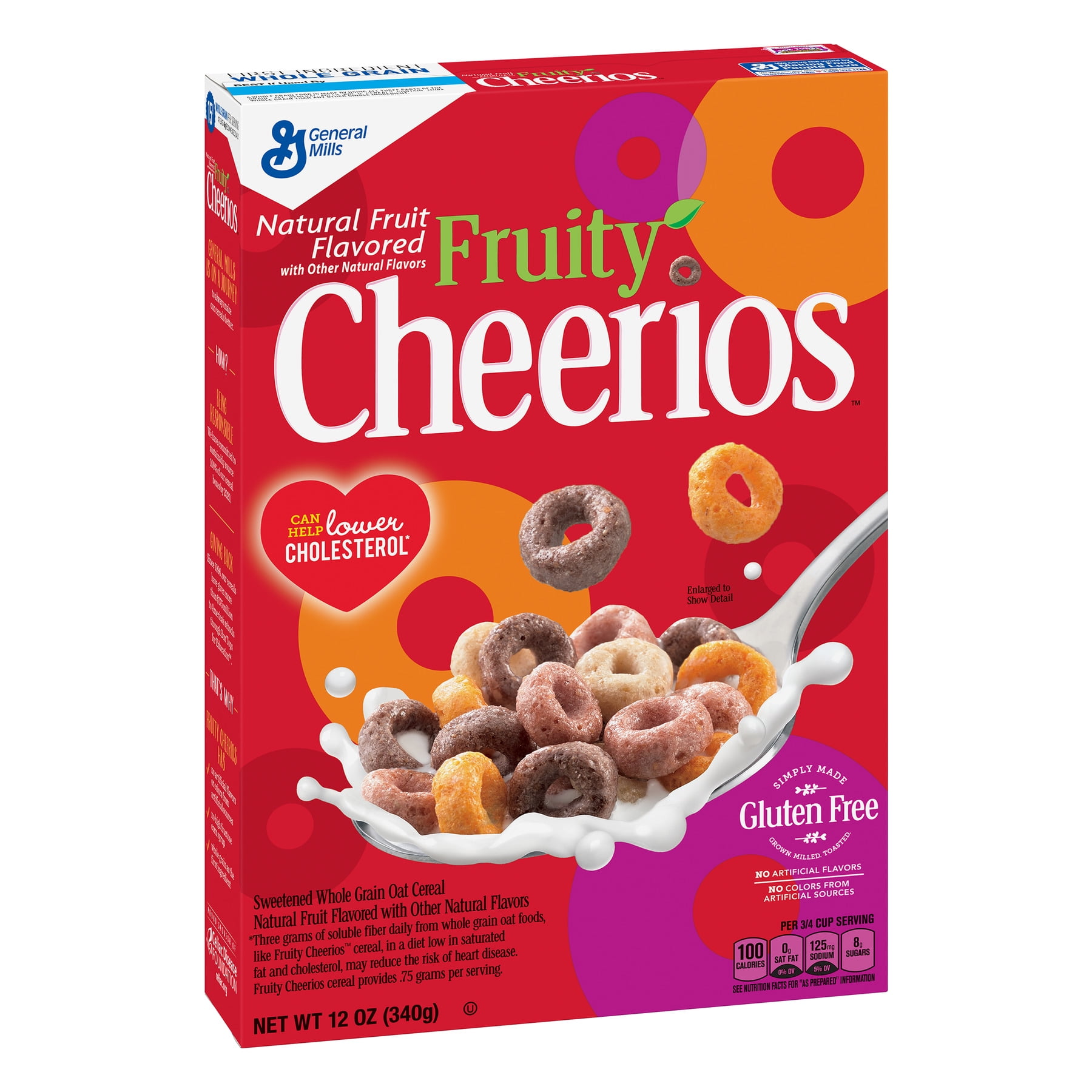 Fruity Cheerios Gluten Free Breakfast Cereal 12 Oz Walmart Fruity Cheerios Gluten Free Breakfast Cereal 12 Oz Walmart