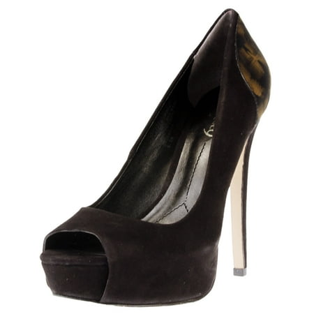 

Boutique 9 Women s Cary Open Toe Pumps Heels Black / Gold
