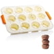 thumbnail image 1 of 12 Pack Mini Silicone Muffin Pans with Metal Reinforcement Frame - Muffin Pan Muffin Pan Muffin Tray Bakeware with Non-, 1 of 4