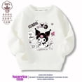 thumbnail image 2 of Sanrioed-Jersey de manga larga con cuello redondo para niños, sudaderas con capucha de dibujos animados, ropa de moda, regalo para niños, Cinnamoroll Kuromi, 2 of 5