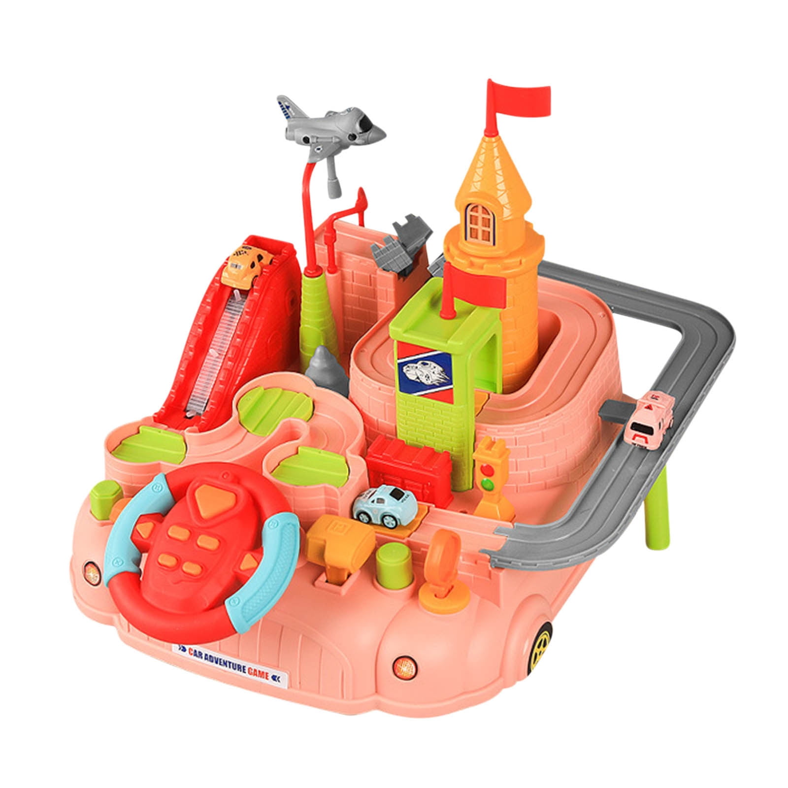 Circuit De Course Pour Voitures – Thème Noël, éducatif, Pour Garçons Et Filles, Dès 3 Ans