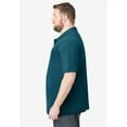 thumbnail image 3 of KingSize Men's Big & Tall Shrink-Less Classic Cotton Polo Shirt, 3 of 5