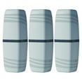 thumbnail image 1 of Shisuyan Toothbrush Cases Portable Toothbrush Holder Green 3Set 7.9X2.4X2.4In, 1 of 8
